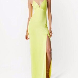 Alice + Olivia Dakota Bias Slip Gown, NWT Size 2